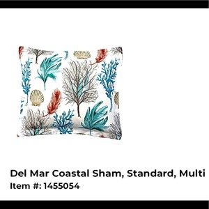 Sold Pottery Barn “Del Mar” Shams (2)